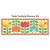 PRESALE Tulip Festival Custom Runner Kit With First Blooms by Heather Peterson for Riley Blake Designs | Runner Size