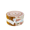 Blush 'n Butterscotch Rolie Polie 2 1/2" by Simple Simon & Company for Riley Blake Designs | 40 Precut 2.5" Strips | RP-15590-40