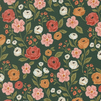 PRESALE Garden Glam Petal Pusher Teal Yardage by Lella Boutique for Moda Fabrics | 5270 18