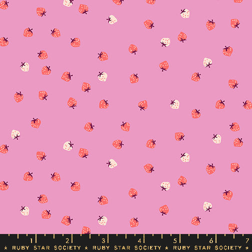 PRESALE Strawberry Daisy Mini Berry Yardage by Kimberly Kight for Ruby Star Society | RS3086 19