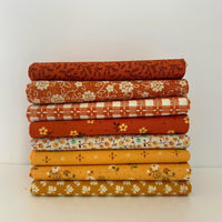 Fat Quarter Bundle Autumn | Baked With Love by Lori Holt of Bee in My Bonnet | 8 Fat Quarters | Curated Bundle