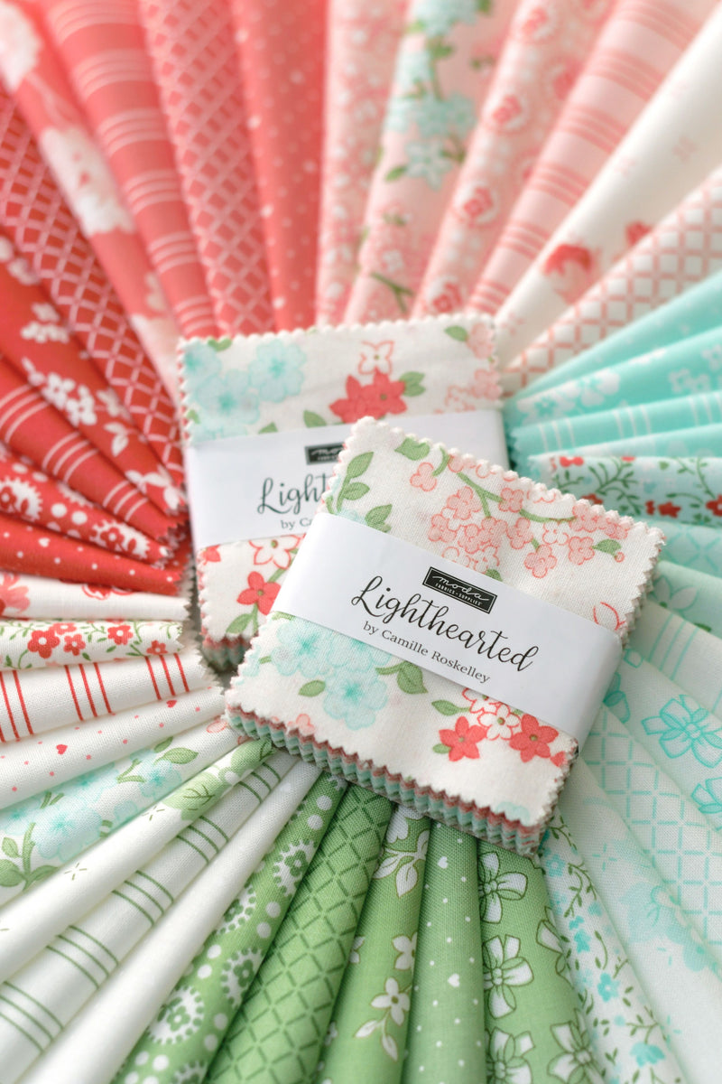 Lighthearted Mini Charm by Camille Roskelley for Moda Fabrics |55290MC