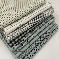 Main Street Custom Fat Quarter Bundle by Sweetwater for Moda Fabrics | 9 Fat Quarters