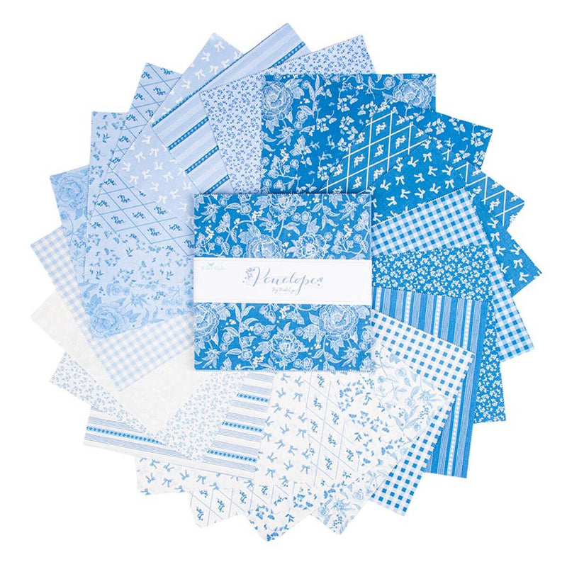 PRESALE Penelope 10" Stacker by My Mind's Eye for Riley Blake Designs | 42 Precut 10" Squares | 10-16640-42