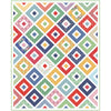 Four Square Custom Quilt Kit With Simple Pleasures by American Jane for Riley Blake Designs | Quilt Size 50" x 66"