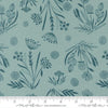 Sale! Woodland and Wildflowers Bluestone Foraged Finds Yardage by Fancy That Design House for Moda Fabrics | 45583 17