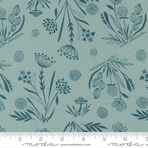 Woodland and Wildflowers Bluestone Foraged Finds Yardage by Fancy That Design House for Moda Fabrics | 45583 17