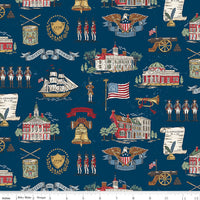 Independence Main Oxford Yardage by the RBD Designers for Riley Blake Designs | C17330-OXFORD | 8" Remnant
