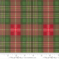 Holiday Cheer Christmas Plaid Evergreen Yardage by Stacy Iest Hsu for Moda Fabrics | 20977 14