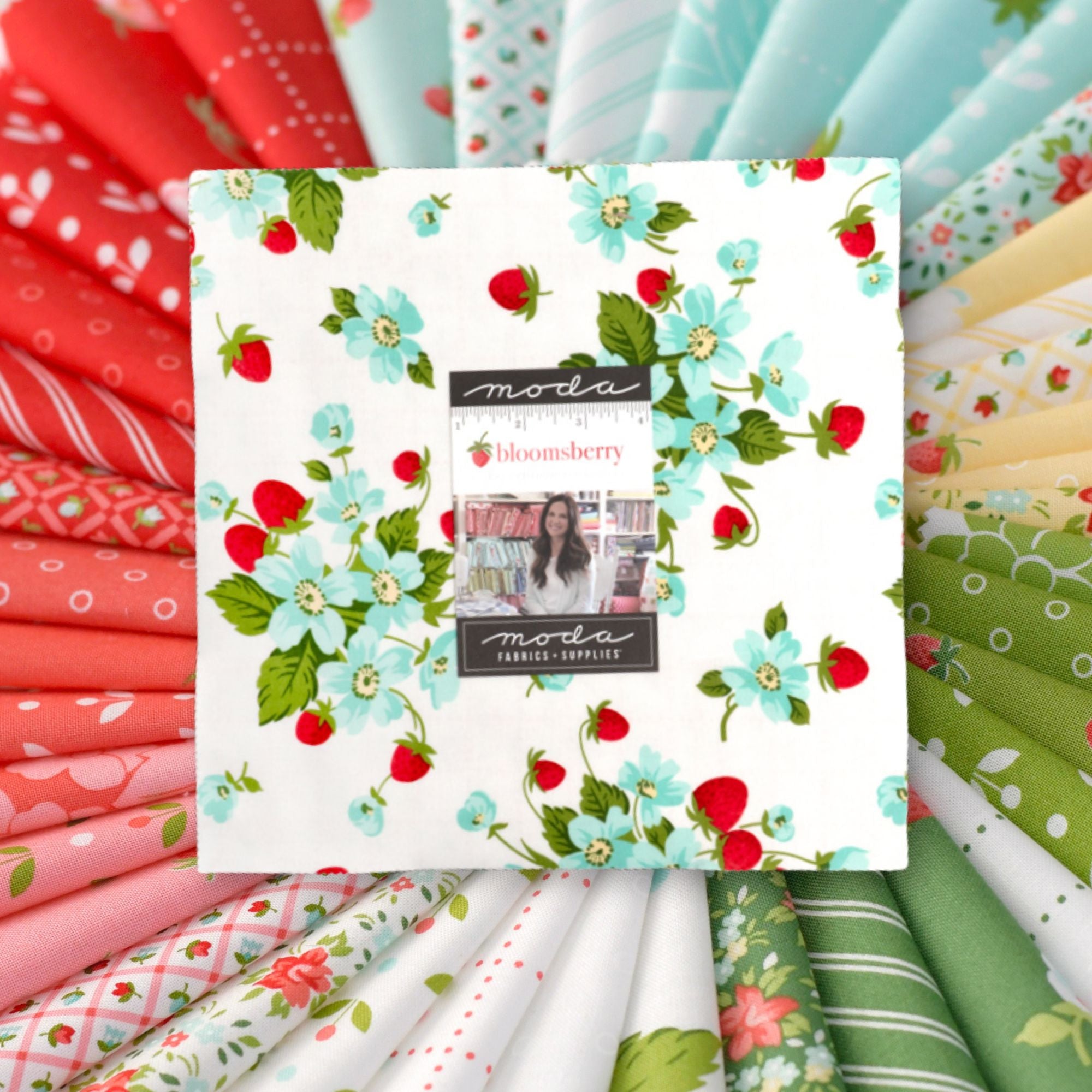 PRESALE Bloomsberry Layer Cake 10" by Camille Roskelley for Moda Fabrics | 42 Pcs | 55350LC