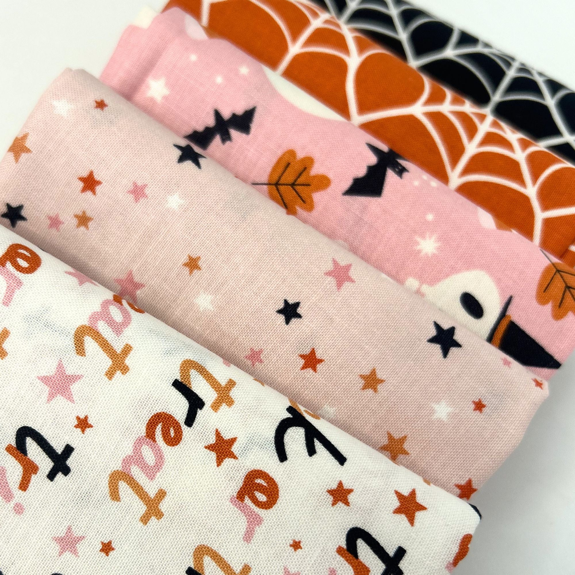 Hey Pumpkin Custom Fat Quarter Bundle by My Mind's Eye for Riley Blake Designs |  5 Fat Quarters