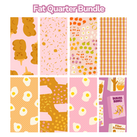 Egg and Friends Fat Quarter Bundle Colors by Kimberly Kight for Ruby Star Society | Custom Bundle | 8 FQs