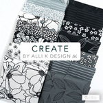 Create Ink Magnolia Yardage by Alli K Design for Moda Fabrics | SKU #11523 15