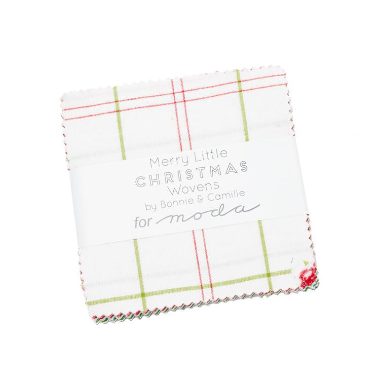 Sale! Merry Little Christmas Woven Charm Pack by Bonnie and Camille for Moda Fabrics | SKU #55249PP