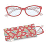 Lori Holt 1.50 Stitchy Readers Lori Holt Glasses for Quilting with Soft Case #ST-21868