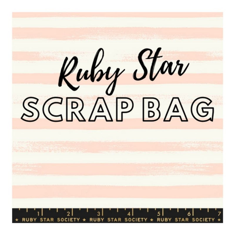 Ruby Star Scrap Bag | Two Size Options | Stash Builder