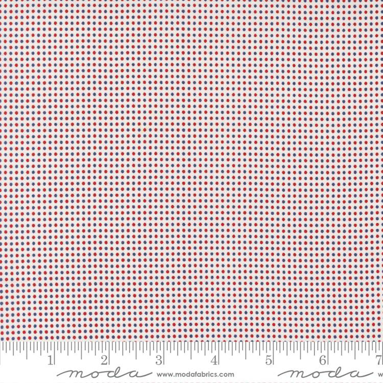 Sale! Graze Vanilla Dots Fat Quarter by Sweetwater for Moda Fabrics | 55605 11 | REMNANT FAT QUARTER