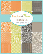 Pumpkins and Blossoms Vanilla Cinderella Yardage by Fig Tree & Co for Moda Fabrics | SKU #20427-21