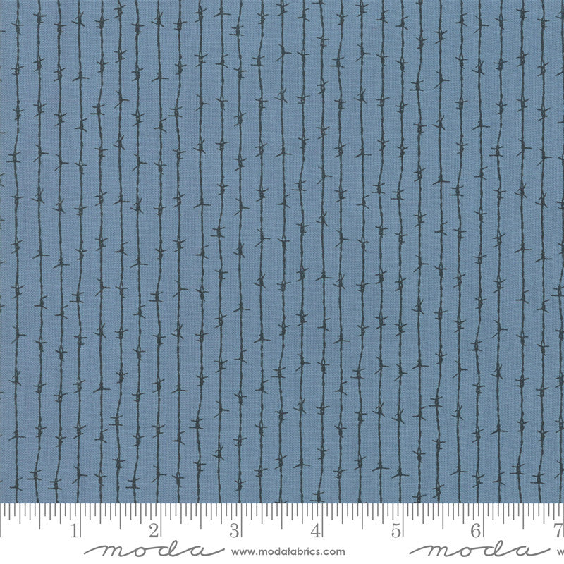 Branded Blue Jean Barbed Wire Fabric (5785 16)