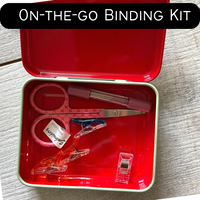 On-the-Go Quilt Binding Kit - all you need for a great on-the-go binding bag!