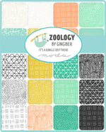 Zoology Ivory Feather Mud Cloth Yardage (48302 11)