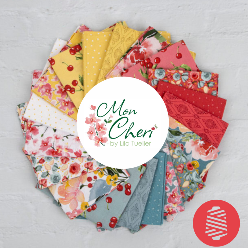 Mon Cheri 2.5" Rolie Polie by Lila Tueller for Riley Blake Designs |RP-12650-40