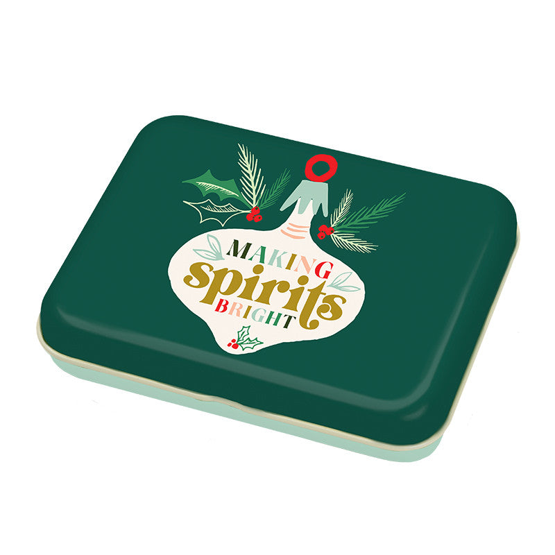 Sale! Making Spirits Bright Gift Tin by Fancy That Design House  | #TIN-51