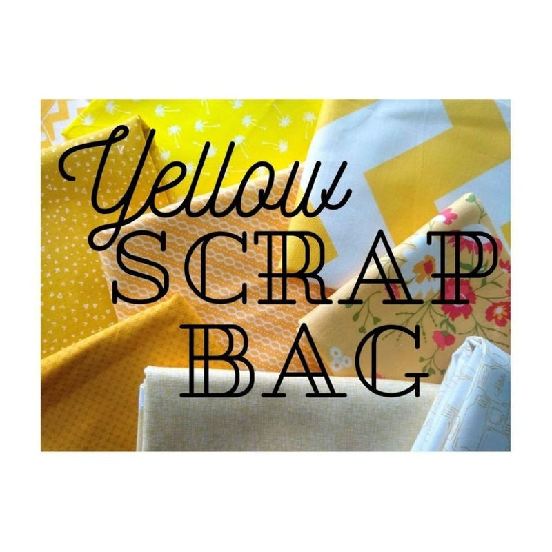 Yellow Scrap Bag - Two Size Options!