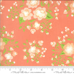 Apricot & Ash Coral Rose Garden Yardage (29101 12)