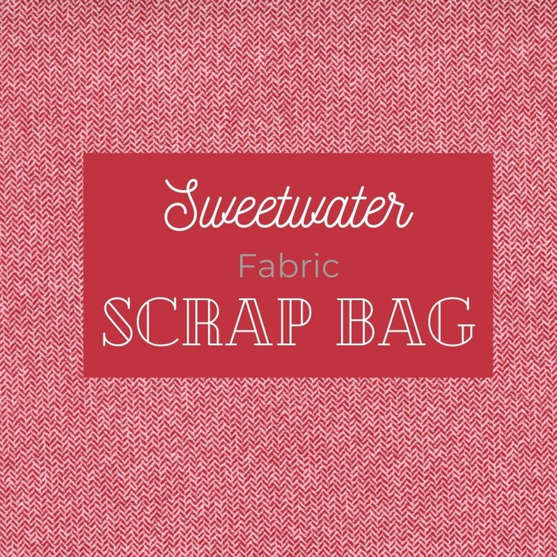 Sweetwater Fabric Scrap bag | Two Size Options!