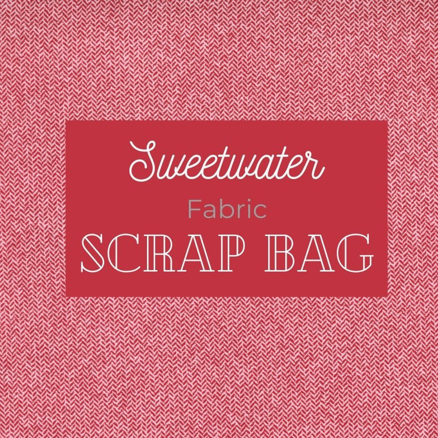 scrap fabric bags - 365 Days of Crafts