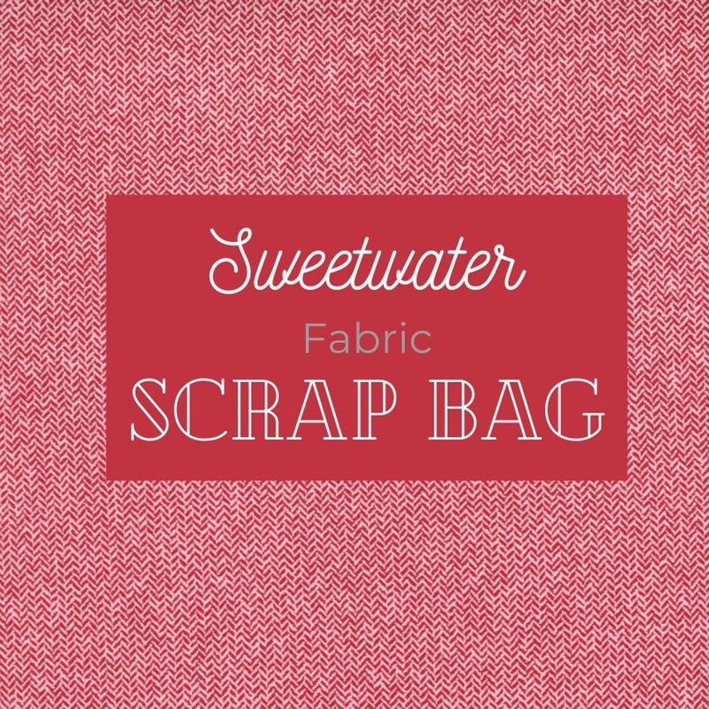 Sweetwater fabric Scrap bag | Two Size Options!