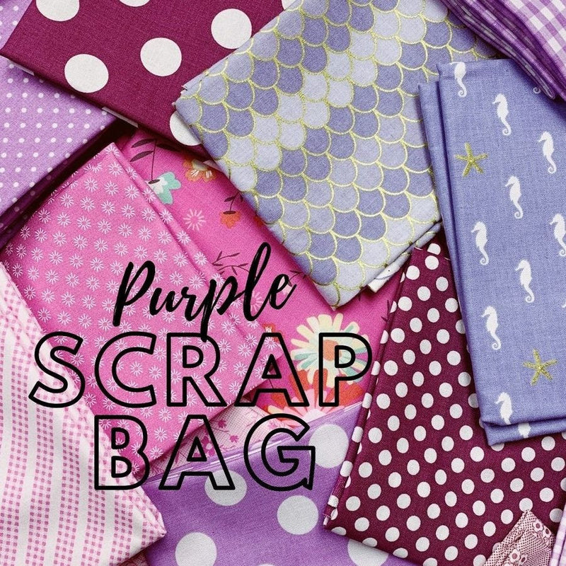 Purple Scrap Bag - Two Size Options!