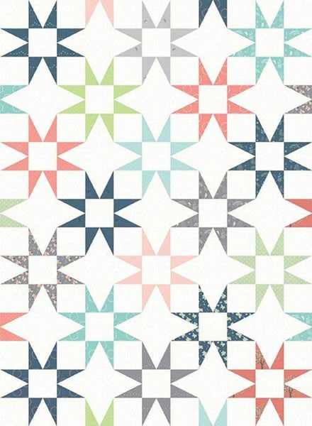 Quilt Pattern - Seeing Stars by Amanda Castor - Instructions for four ...