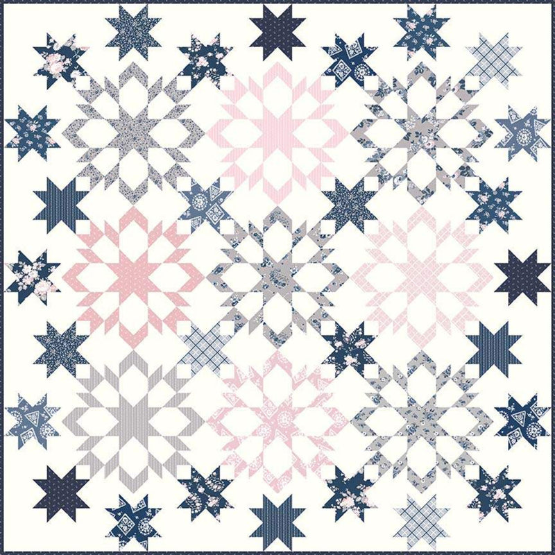 The Shadow Stars Quilt Pattern by Gerri Robinson