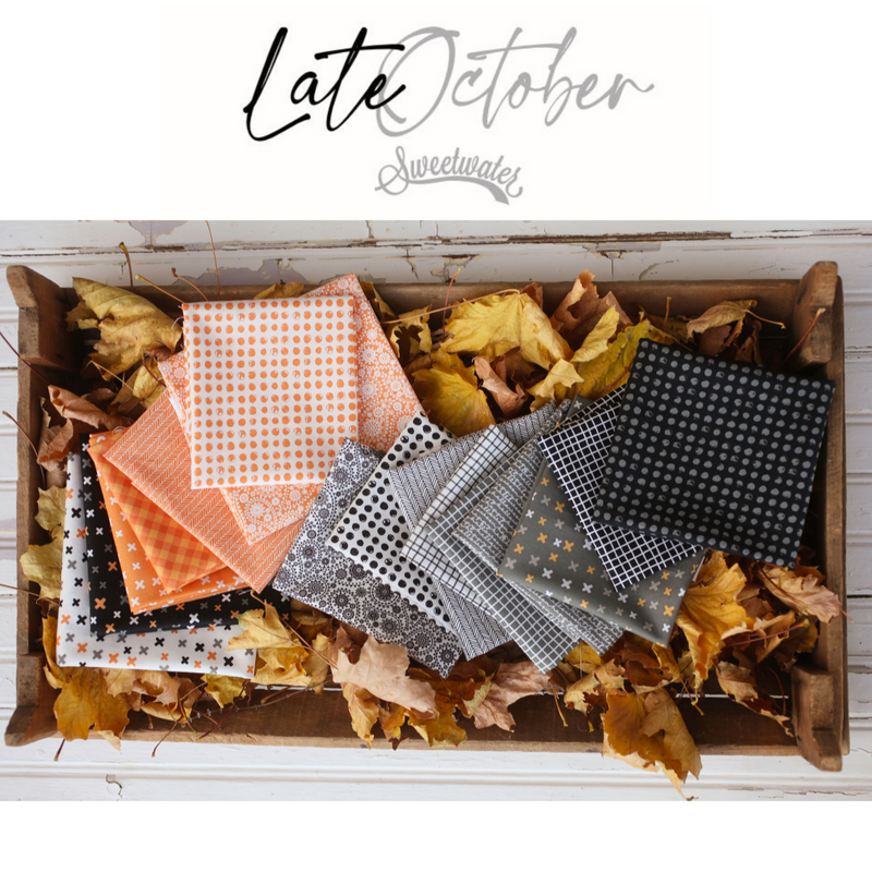 Sale! Late October Mini Charm by Sweetwater for Moda Fabrics | SKU #55590MC