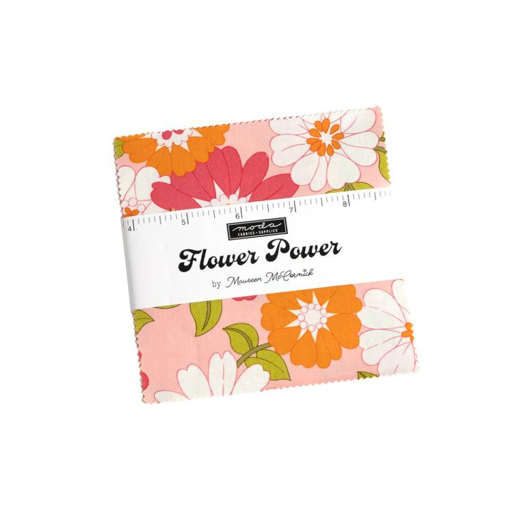 Flower Power Charm Pack by Maureen McCormick for Moda Fabrics | SKU #33710PP