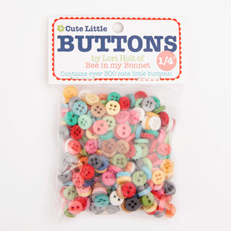 Lori Holt Cute Little Buttons -  Contains 300 Buttons | SKU #STB-6023