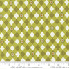 Sale! Flower Power Avocado Picnic Fat Quarter by Maureen McCormick for Moda Fabrics | 33717 18 | REMNANT FAT QUARTER