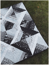 Jelly Rainbow Quilt Kit using Achroma Fabrics by Ruby Star Society for Moda Fabrics 54" x 54"  Modern Quilt Kit