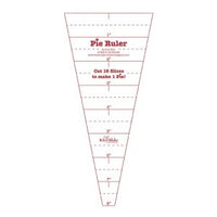 PRESALE Lori Holt Pie Ruler 8" Bee in My Bonnet | ST-4815