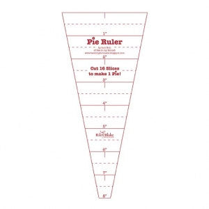 PRESALE Lori Holt Pie Ruler 8" Bee in My Bonnet | ST-4815
