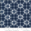 Shine On Navy Check Yardage (55212 17) Bonnie & Camille for Moda Fabrics - Cut Options Available