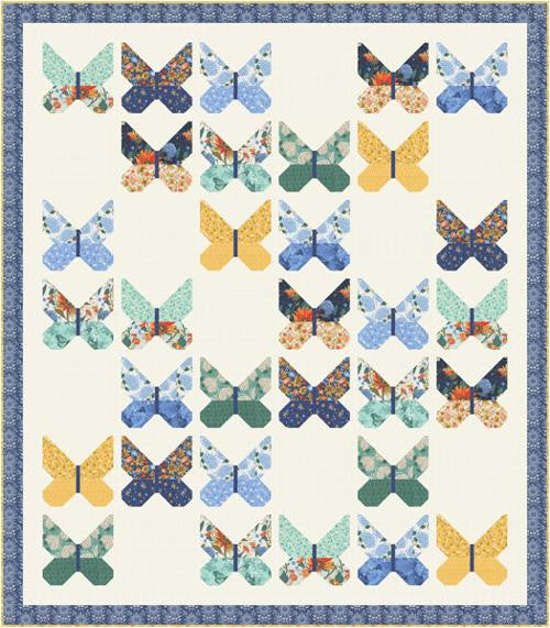 Winging It Quilt Kit using Sundance fabric by Crystal Manning for Moda Fabrics | 69" x 79"