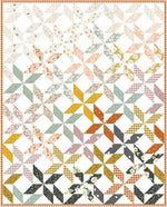 Peaceful Pinwheels Quilt Kit by Minki Kim using Forgotten Memories | 64 1/2" x 80 1/2"