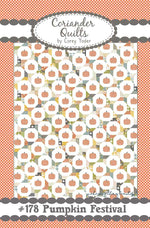 Pumpkin Festival Quilt Pattern by Coriander Quilts | CQ178