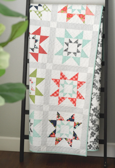 Grace Quilt Pattern by Camille Roskelley of  Thimble Blossoms | FQ Friendly!