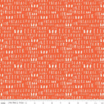 Hey Bootiful Persimmon Words Yardage by My Mind's Eye for Riley Blake Designs |C13134 PERSIMMON