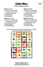 Little Miss Quilt Pattern by A Bright Corner's Andy Knowlton