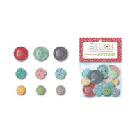 Stitch Cute Little Buttons by Lori Holt of Bee in My Bonnet |  Multi Colored Buttons | ST-21954